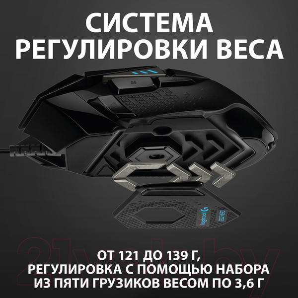 Изображение товара Мышь Logitech G502 / 910-005470