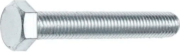 Болт Starfix Шестигранный М20х80 DIN 933 прочность 8.8 / SM-84647-5 (5кг, оцинкованный) — фото 5