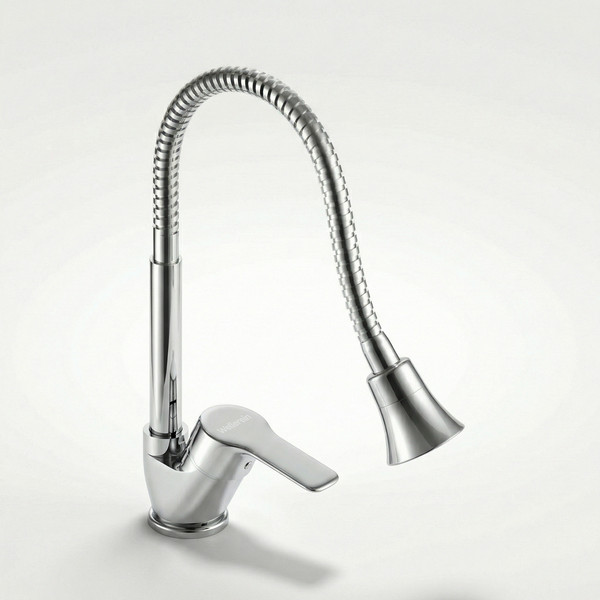 Изображение товара Мойка кухонная со смесителем Saniteco 4848 + Forma 21FM519F (с сифоном, дозатором и коландером)