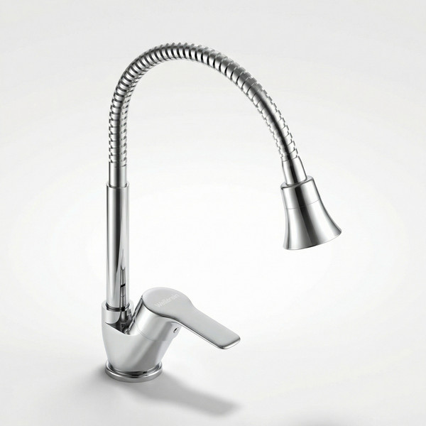 Изображение товара Мойка кухонная со смесителем Saniteco 6050 + Forma 21FM519F (с сифоном, дозатором и коландером)