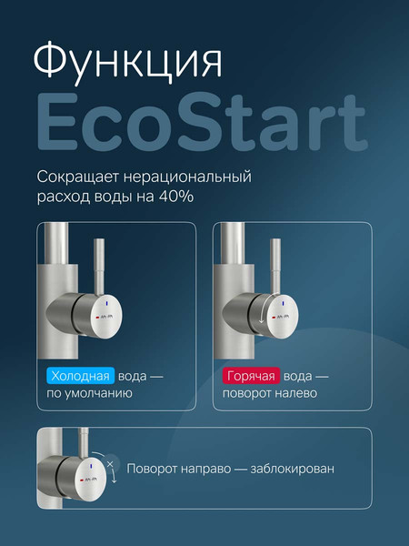 Изображение товара Мойка кухонная со смесителем Saniteco 4848 + X-Joy S F85B07700 (с сифоном, дозатором и коландером)