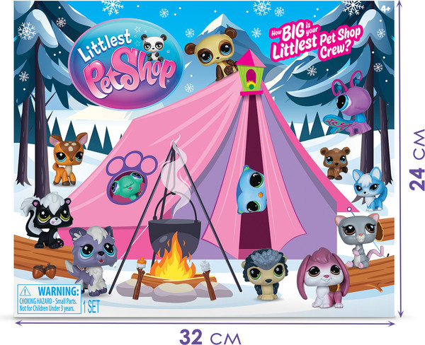 Изображение товара Игровой набор Hasbro Littlest Pet Shop Посиделка у костра 00692_LPS