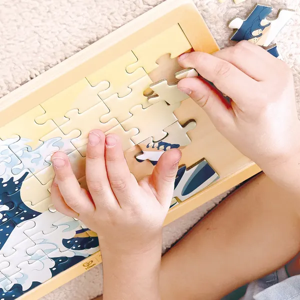 Изображение товара Пазл Hape Умняша Волна Хокусая E1471_HP