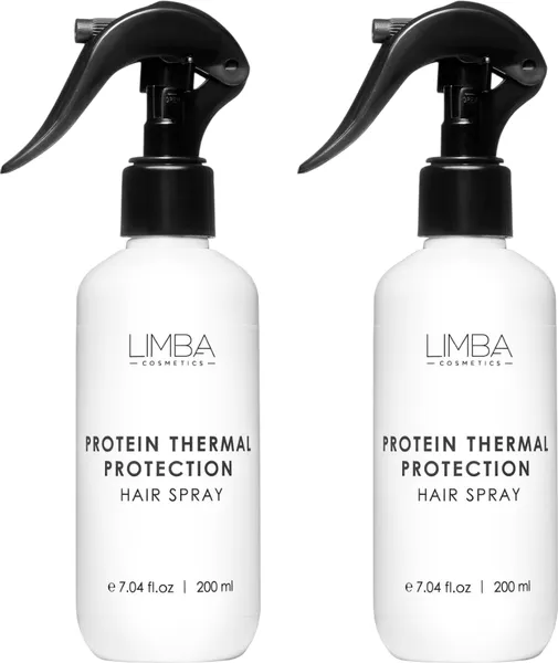 Спрей для волос Limba Cosmetics Protein Thermal Protection Spray Протеиновый (2x200мл)