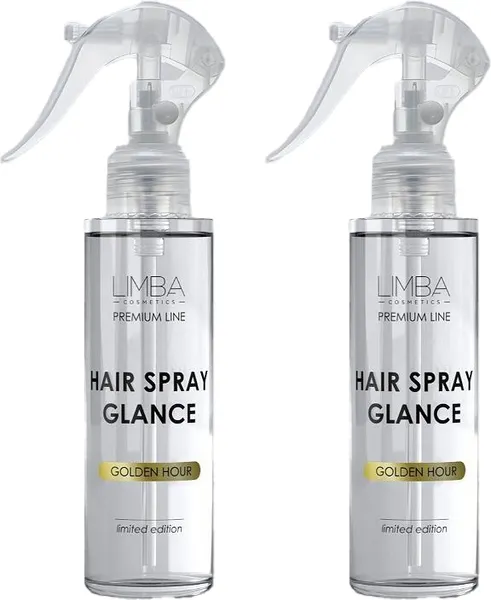 Спрей для волос Limba Cosmetics Premium Line Spray Glance Golden Hour (2x120мл)