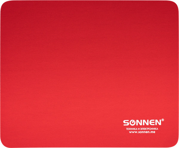 Изображение товара Коврик для мыши Sonnen Red / 513306