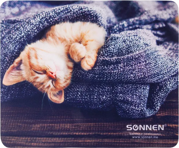 Изображение товара Коврик для мыши Sonnen Kitten / 513313