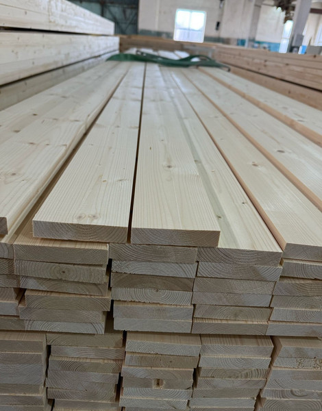 Изображение товара Доска Альфалес Сухая строганная эконом 20x90x2000 (2шт)