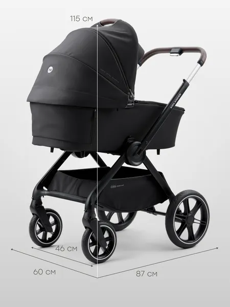 Изображение товара Детская универсальная коляска Happy Baby Kidlander 2 в 1 (dark olive)