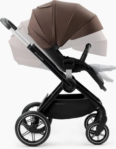 Изображение товара Детская универсальная коляска Happy Baby Kidlander 2 в 1 (dark brown)