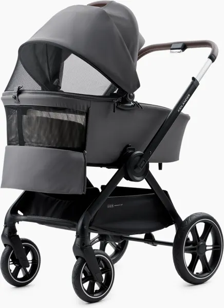 Изображение товара Детская универсальная коляска Happy Baby Kidlander 2 в 1 (dark grey)