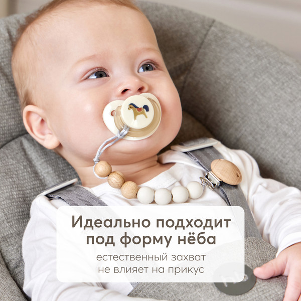 Изображение товара Пустышка Happy Baby 13022 (horse)