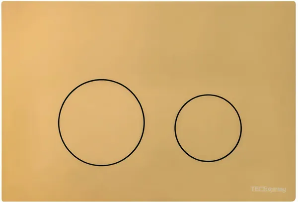 Изображение товара Кнопка для инсталляции TECEspring Loop S240513 (сатин Gold PVD)