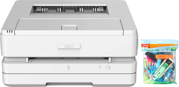 Изображение товара Принтер Deli P2500DW + канцелярский набор Deli H532