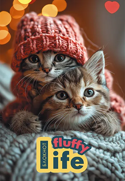 Изображение товара Блокнот Апплика Котята / С1496-40 (32л)