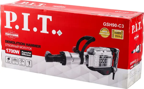 Изображение товара Отбойный молоток P.I.T GSH90-C3