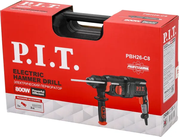 Изображение товара Перфоратор P.I.T PBH26-C8