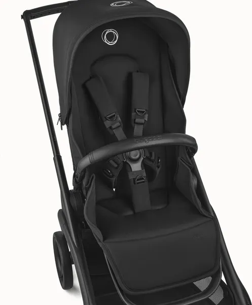 Изображение товара Детская прогулочная коляска Bugaboo Dragonfly complete (Black/Dusty Pink Plus)