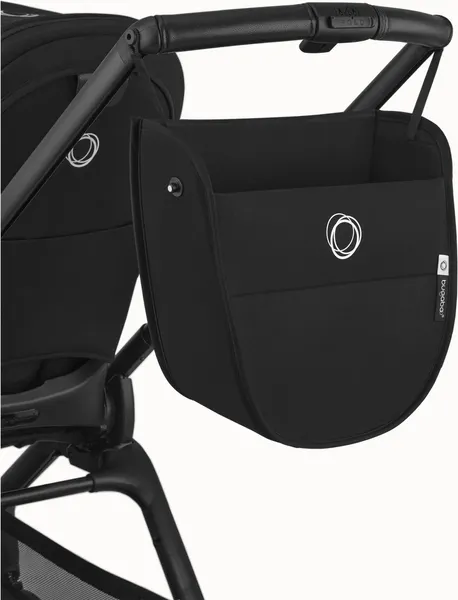 Изображение товара Детская прогулочная коляска Bugaboo Dragonfly complete (Black/Dusty Pink Plus)