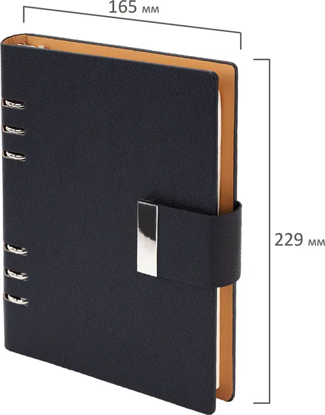 Изображение товара Ежедневник Brauberg Lux / 116856 (100л, черный)
