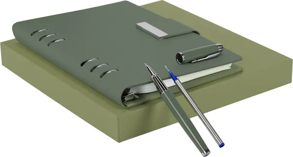 Изображение товара Ежедневник Brauberg Lux / 116858 (100л, зеленый)