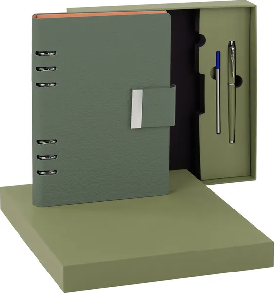 Изображение товара Ежедневник Brauberg Lux / 116858 (100л, зеленый)