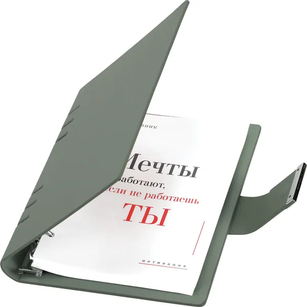 Изображение товара Ежедневник Brauberg Lux / 116858 (100л, зеленый)