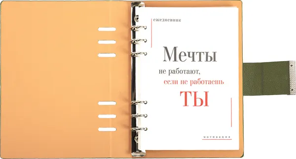 Изображение товара Ежедневник Brauberg Lux / 116858 (100л, зеленый)