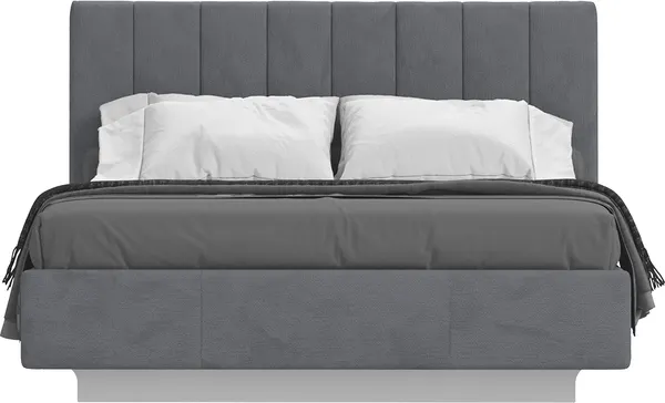 Изображение товара Двуспальная кровать Anrex Sabrina 160 С подъемником (Aoplush Graffit)