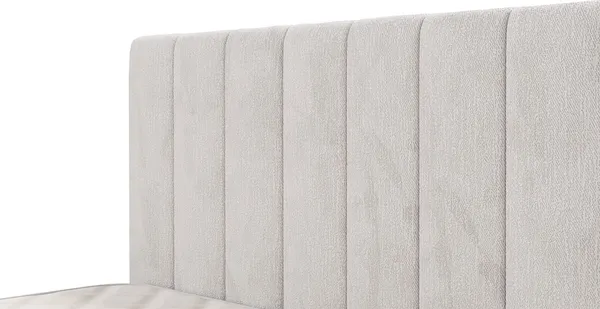 Изображение товара Двуспальная кровать Anrex Sabrina 160 С подъемником (Aoplush Pebble)