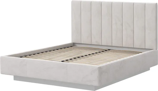Изображение товара Двуспальная кровать Anrex Sabrina 160 С подъемником (Aoplush Pebble)