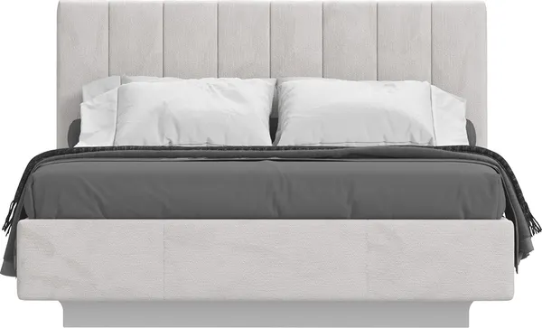 Изображение товара Двуспальная кровать Anrex Sabrina 160 С подъемником (Aoplush Pebble)
