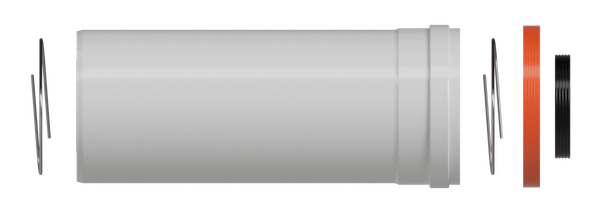 Изображение товара Удлинитель дымохода Krats 60/100 / CY-025