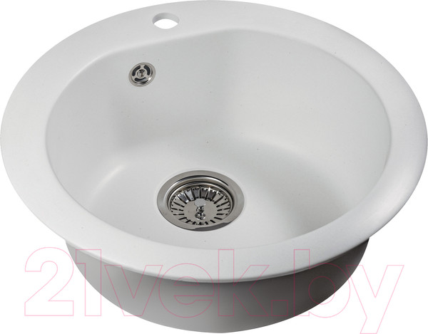 Изображение товара Мойка кухонная БелЭворс Nika (белый)