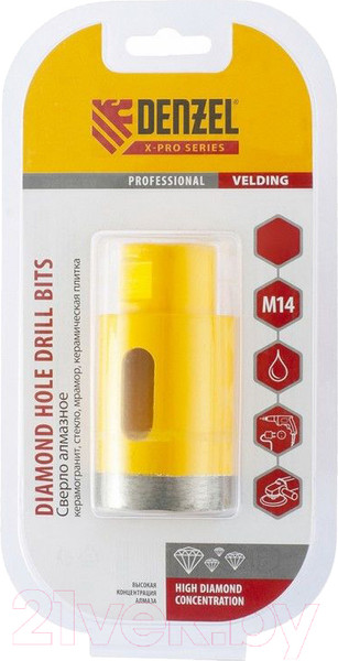 Изображение товара Коронка Denzel 72696