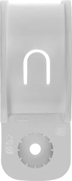 Изображение товара Скоба для трубы TDM SQ0405-6005 (20шт, серый)