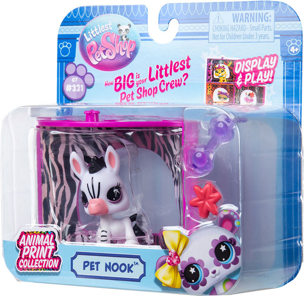 Изображение товара Игровой набор Hasbro Littlest Pet Shop Стиль Уголок Зебры 01022_LPS
