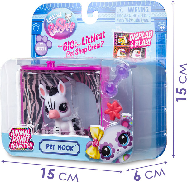 Изображение товара Игровой набор Hasbro Littlest Pet Shop Стиль Уголок Зебры 01022_LPS