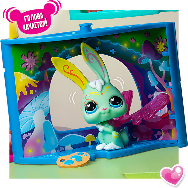 Изображение товара Игровой набор Hasbro Littlest Pet Shop Стиль Крылатый Кролик 01071_LPS