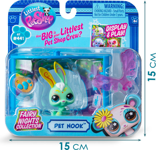 Изображение товара Игровой набор Hasbro Littlest Pet Shop Стиль Крылатый Кролик 01071_LPS