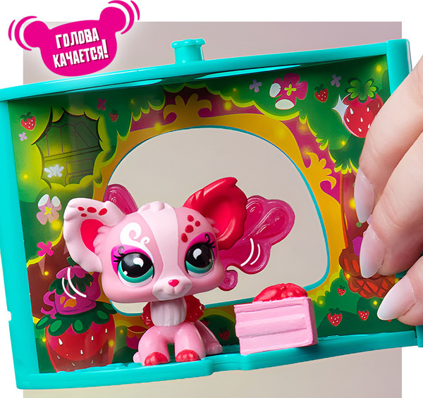 Изображение товара Игровой набор Hasbro Littlest Pet Shop Стиль Крылатый Папийон 01072_LPS