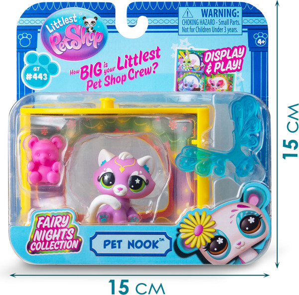 Изображение товара Игровой набор Hasbro Littlest Pet Shop Стиль Крылатая Кошка 01073_LPS