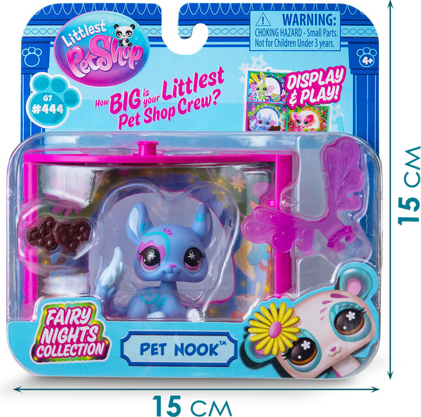 Изображение товара Игровой набор Hasbro Littlest Pet Shop Стиль Крылатая Шиншилла 01074_LPS