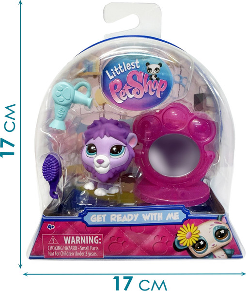 Изображение товара Игровой набор Hasbro Littlest Pet Shop Стиль Собираемся со Львом 01078_LPS