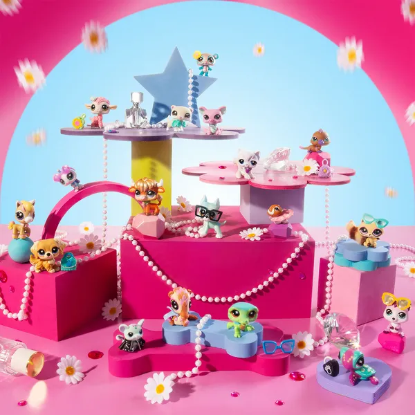 Изображение товара Игрушка-сюрприз Hasbro Littlest Pet Shop Три друга 01083_LPS