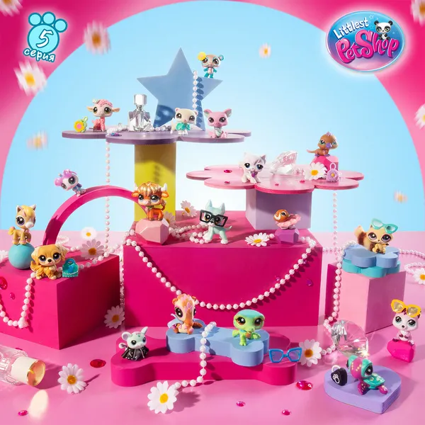 Изображение товара Игрушка-сюрприз Hasbro Littlest Pet Shop Три друга 01083_LPS
