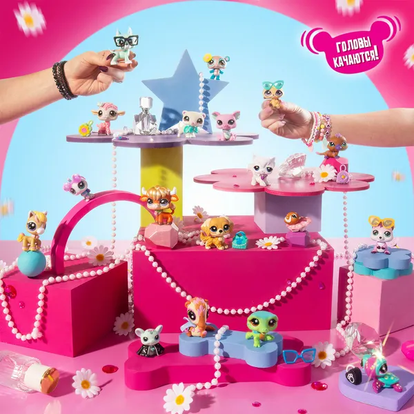 Изображение товара Игрушка-сюрприз Hasbro Littlest Pet Shop Три друга 01083_LPS