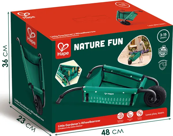 Изображение товара Тачка игрушечная Hape Садовод E5595_HP