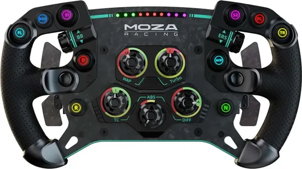 Рулевое колесо MOZA GS V2P Steering Wheel (Leather) RS056 / MZ7