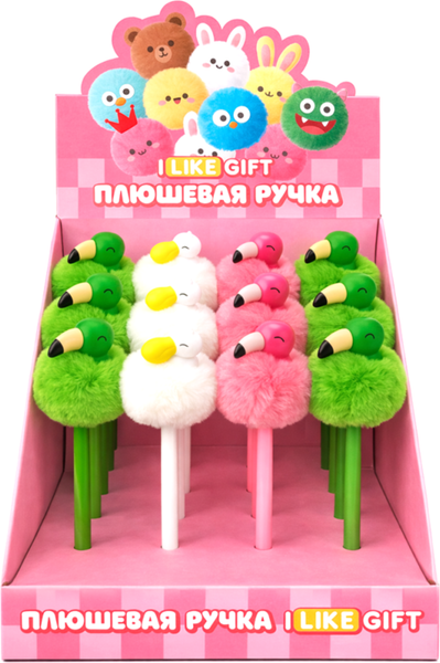 Изображение товара Набор шариковых ручек ILikeGift Фламинго / K-DS66765